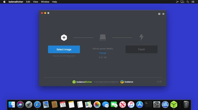 Balena Etcher on Mac