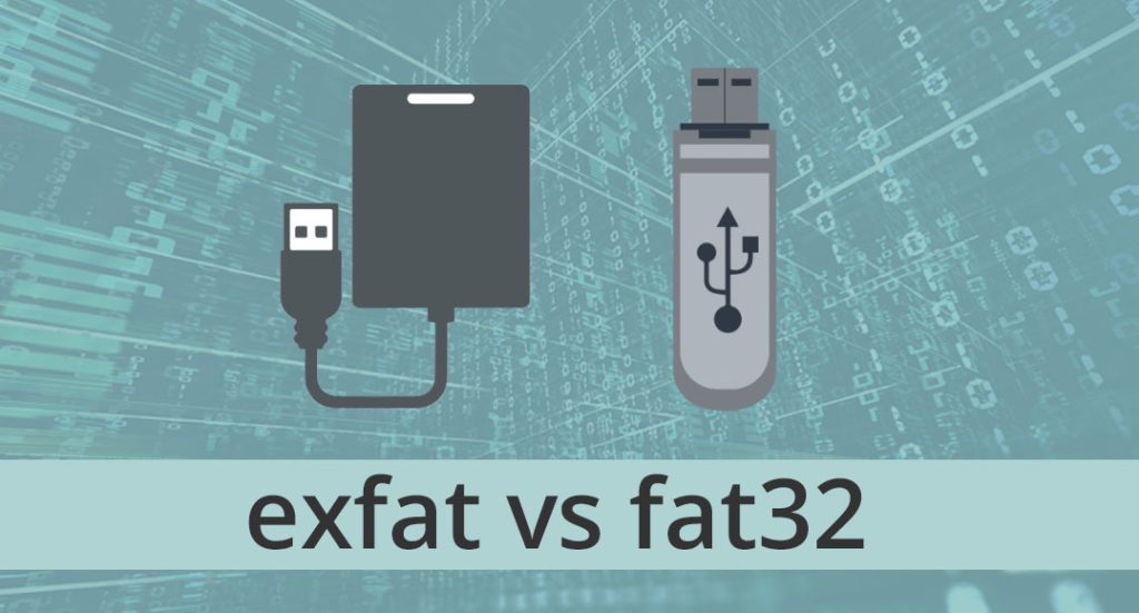 exfat vs fat32 file system