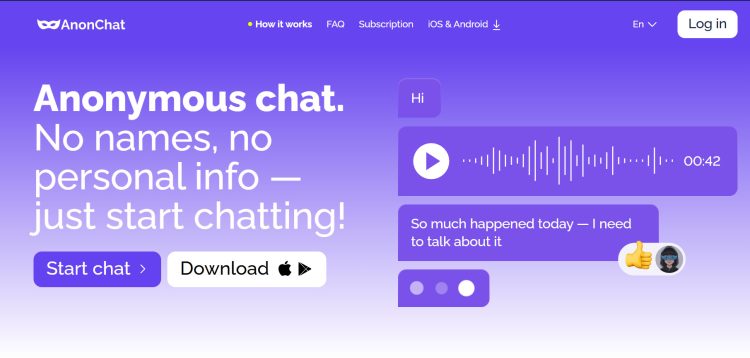 Anonymous Chat Online